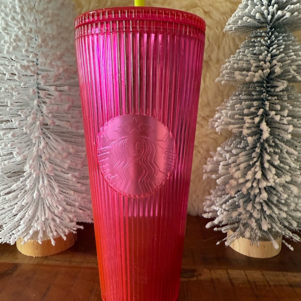 Starbucks Radiant Pink Tumbler 24oz
